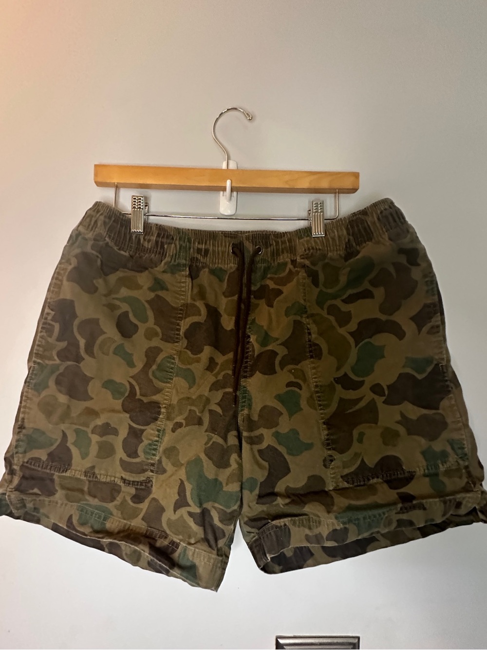 Filson Men's Camo Cargo Shorts - Green/Brown